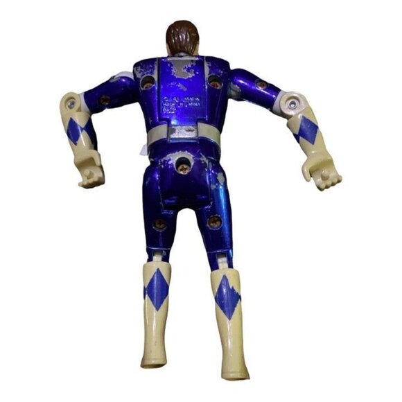 Power Rangers Blue Billy 1993 Switch Heads MMPR Mighty Morphin - Picture 7 of 7